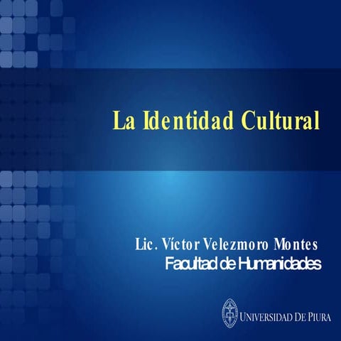 La identidad cultural exposición