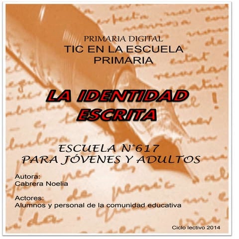 La identidad escrita