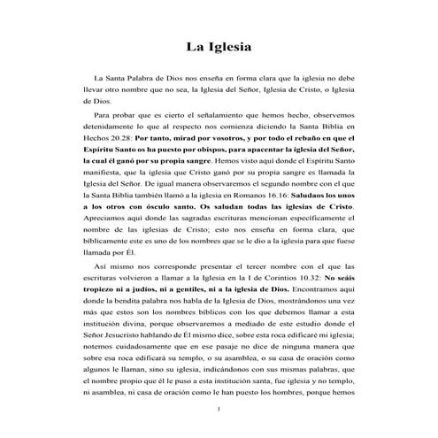 La iglesia | PPTX
