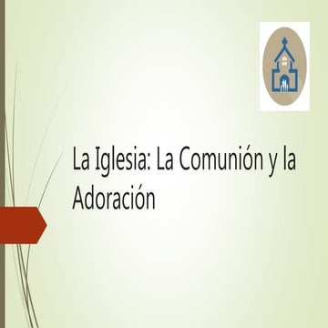 La iglesia de cristo | PPTX