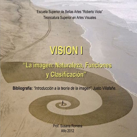 La imagen   naturaleza funciones y clasificación