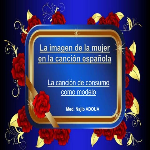 La imagen de la mujer española a través de la canción comercial