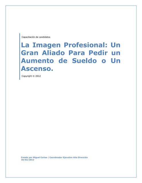 La Imagen Profesional Un Gran Aliado Para Pedir Un Aumento De Sueldo O Un Asc...