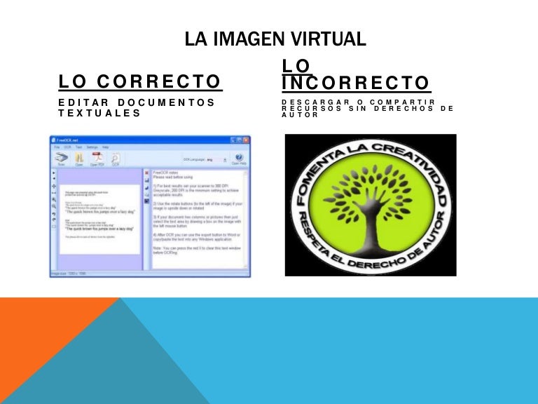 La imagen virtual