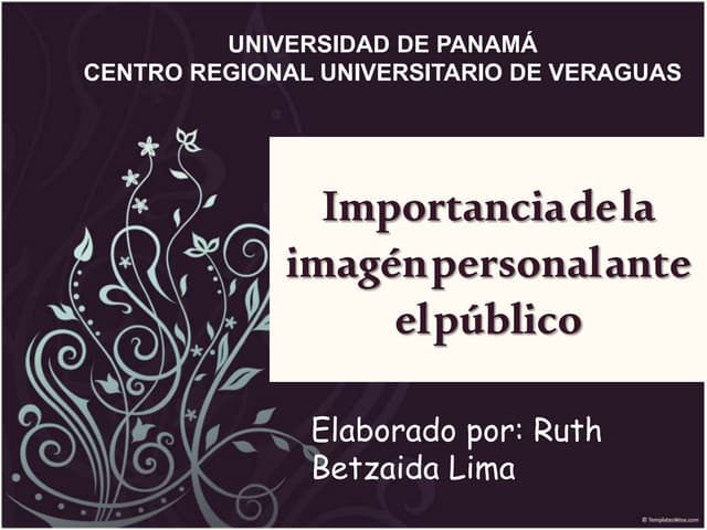 La imagen y el público