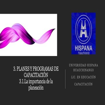 Planeación Estratégica de la Capacitación | PPTX