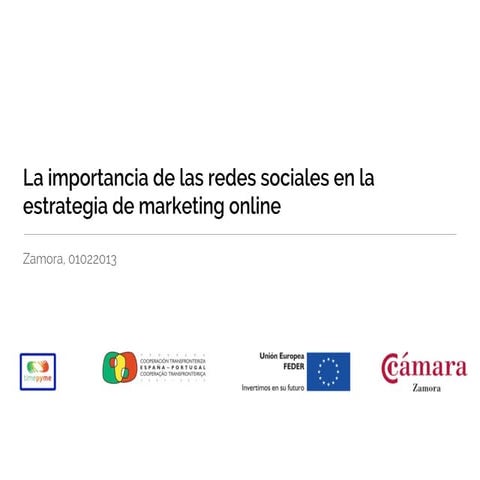 La importancia de las redes sociales en la estrategia de marketing online