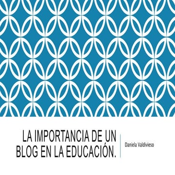 La importancia de un blog en la educación