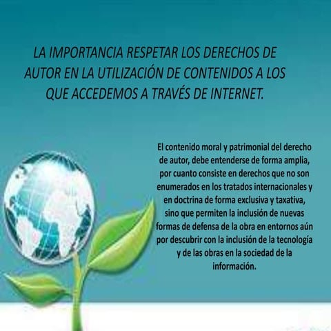 La importancia respetar los derechos de autor en