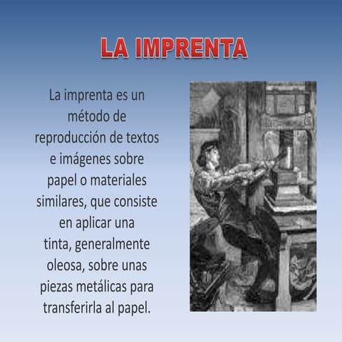 La imprenta