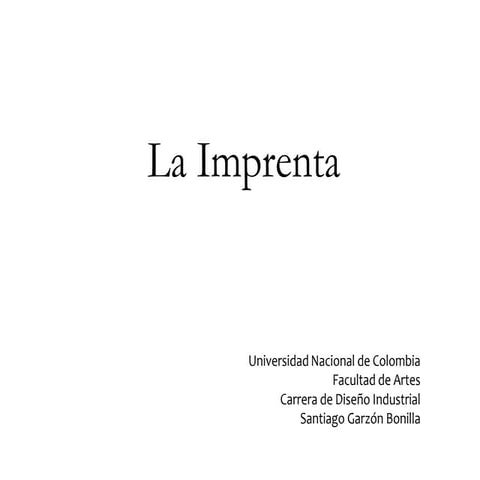 La Imprenta
