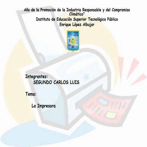 La impresora