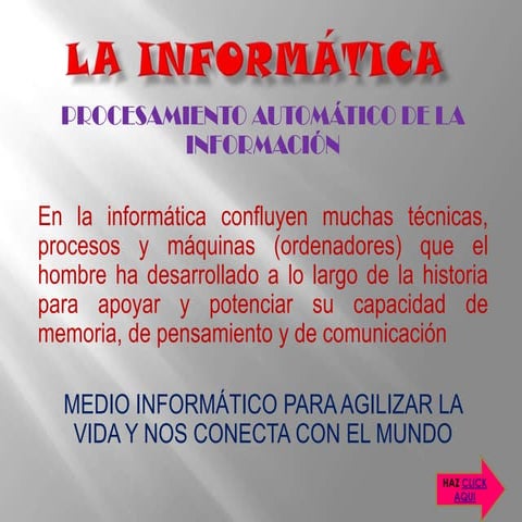 La informatica | PPTX
