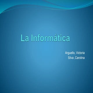 La informática 