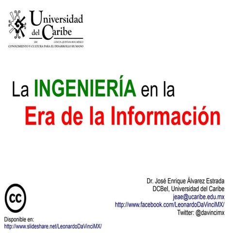 La Ingeniería en la Era de la Información