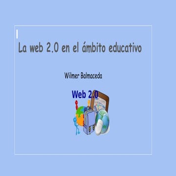 La integración de la web en la educación 