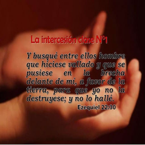La intercesión clase n°1 | PPTX