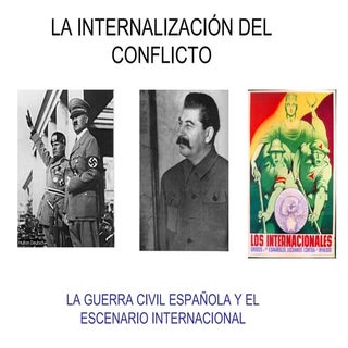 La internacionalización del conflicto