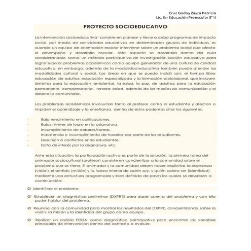 La intervención socioeducativa1