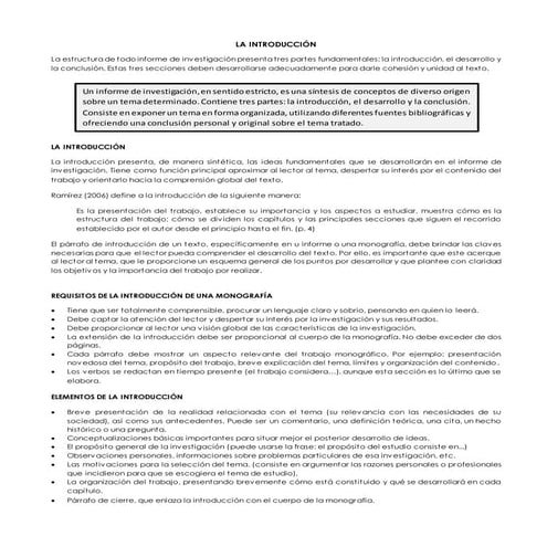 CÓMO ELABORAR UNA INTRODUCCIÓN para la creacion de un texto | PPTX