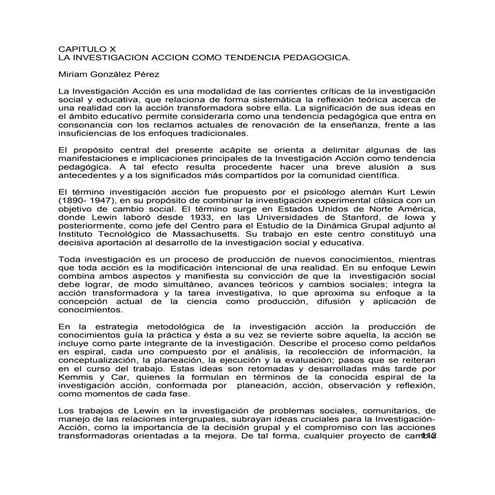 La investigación acción como tendencia...