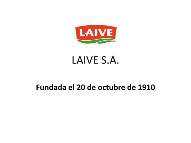 Laive sa | PPTX