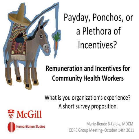 Payday, Ponchos, or a Plethora of Incentives_Lajoie_10.14.11