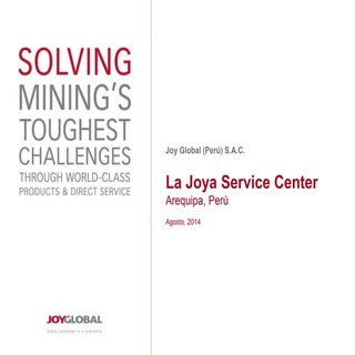 La joya service center 2014