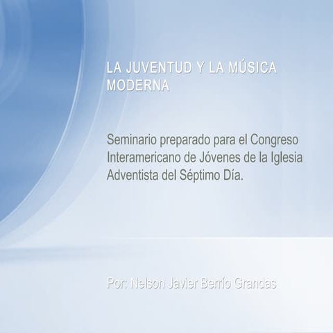 La juventud y_la_musica_moderna