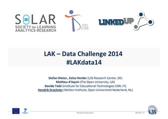 LAK14 Data Challenge