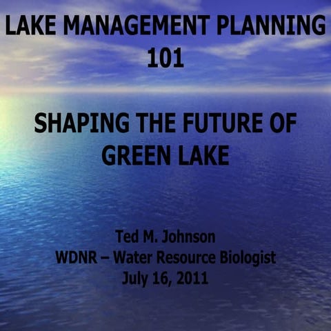 Lake management planning2
