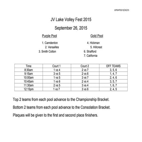 Lake Volley Fest