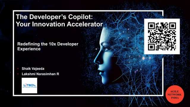 ANIn Chennai Jan 2025 | The developer's co-pilot! by Lakshmi Narasimhan R and...