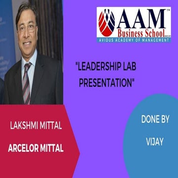 Ppt on mittal | PPTX