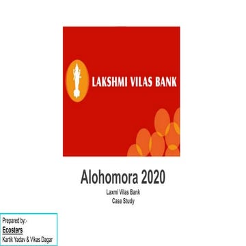 Lakshmi vilas bank case study