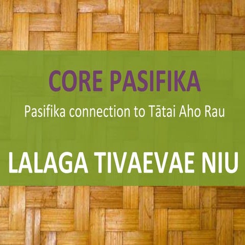 Lalaga tivaevae niu presentation | PPTX