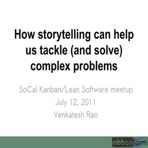 SoCAL Lean Meetup Talk