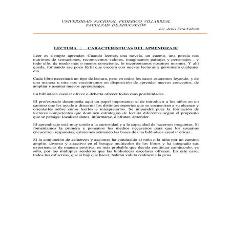 Factores que influyen en el aprendizaje de la lectura y escritura | PDF