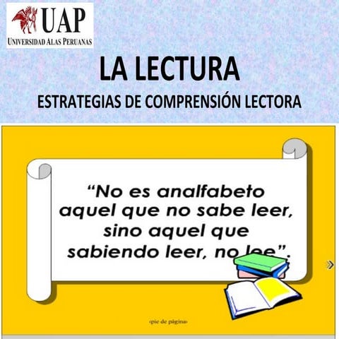 La lectur tema e idea