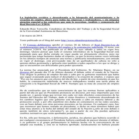 La legislación errática y desordenada a la búsqueda del mantenimiento y la cr...