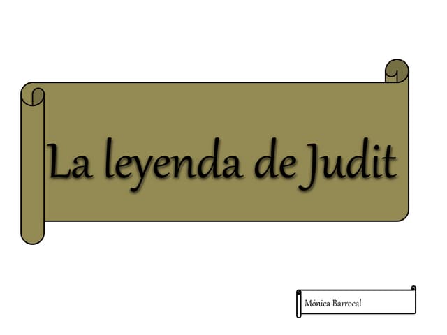 La leyenda de judit