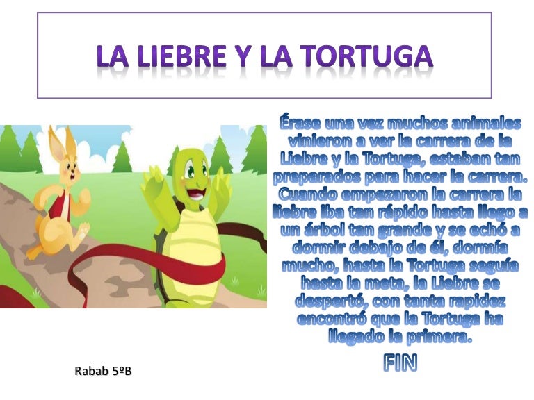 La liebre y la tortuga