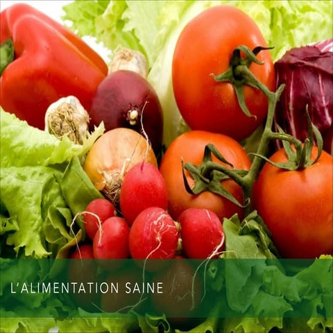 Les essentiels d'une alimentation saine 