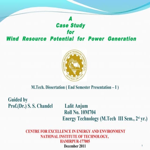 Lalit Anjum Wind Resource_PPT