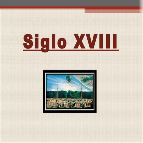 La literatura del siglo xviii