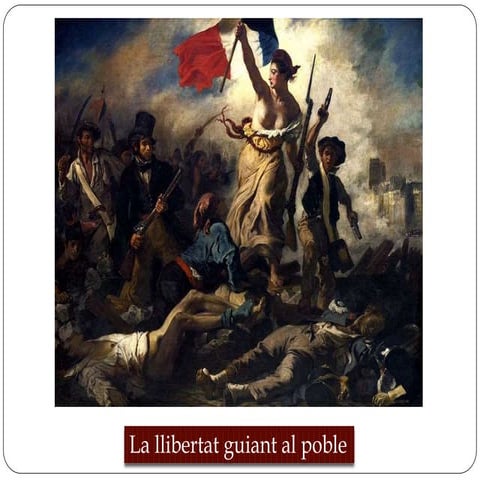 La llibertat guiant al poble. 