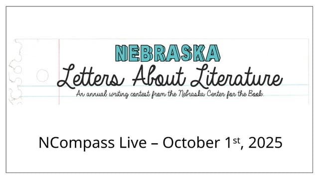 NCompass Live: Letters About Literature 2025