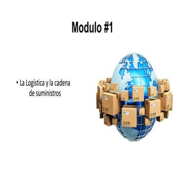 La logistica y la cadena de suministro ppt | PPTX