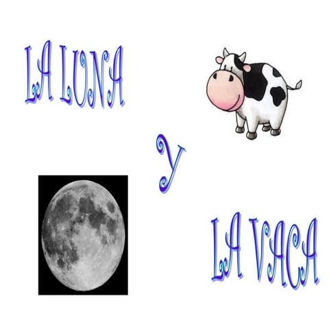 La luna y la vaca