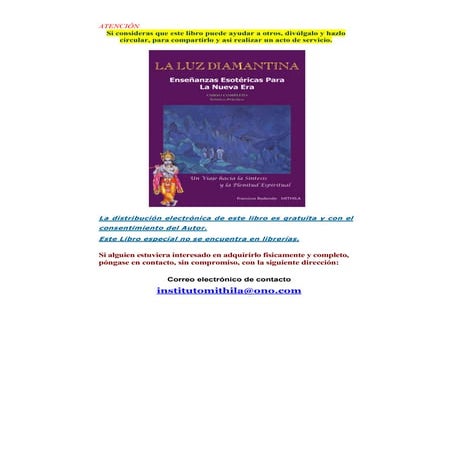 La luz diamantina curso esot